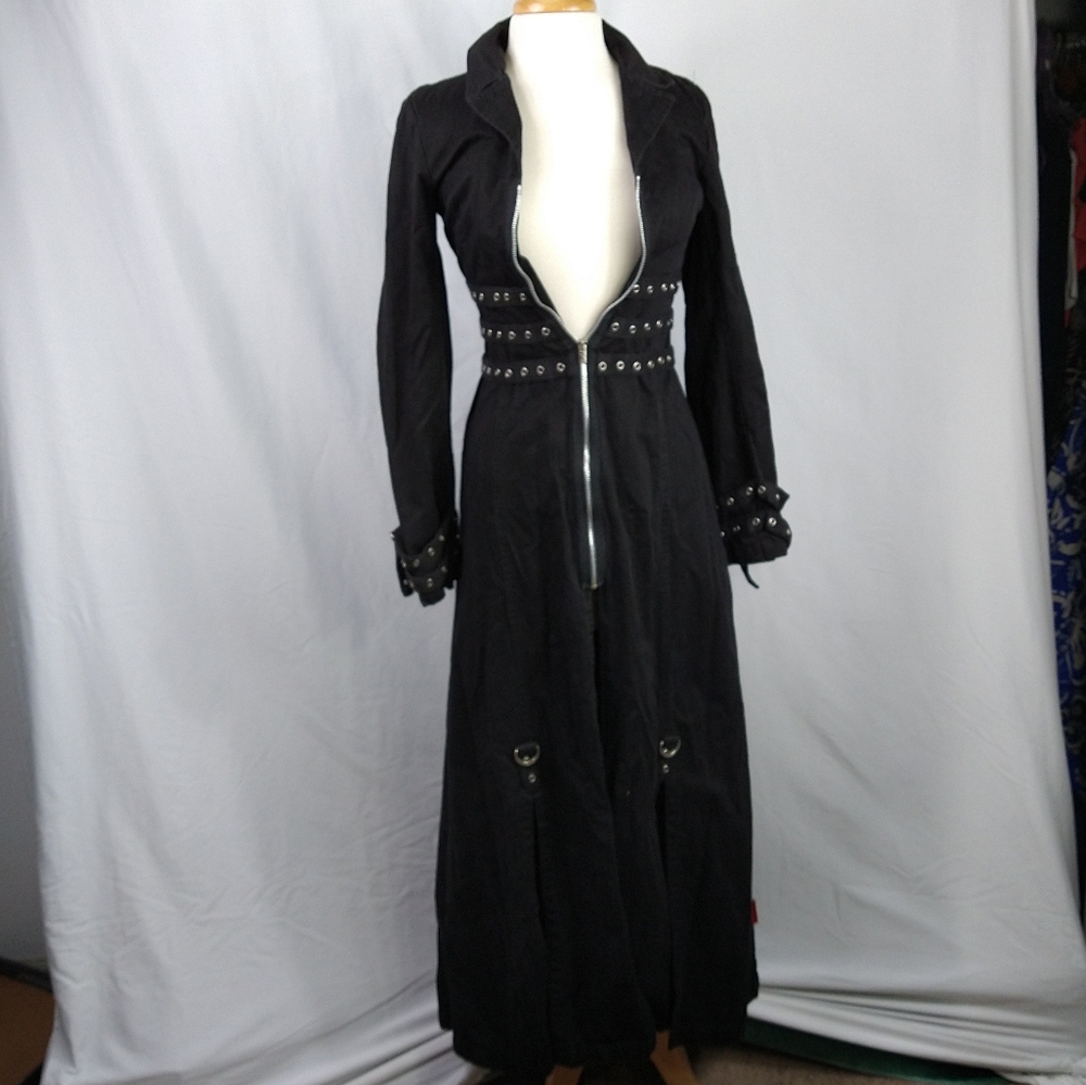 Vintage TRIPP NYC trench duster %100 cotton sS